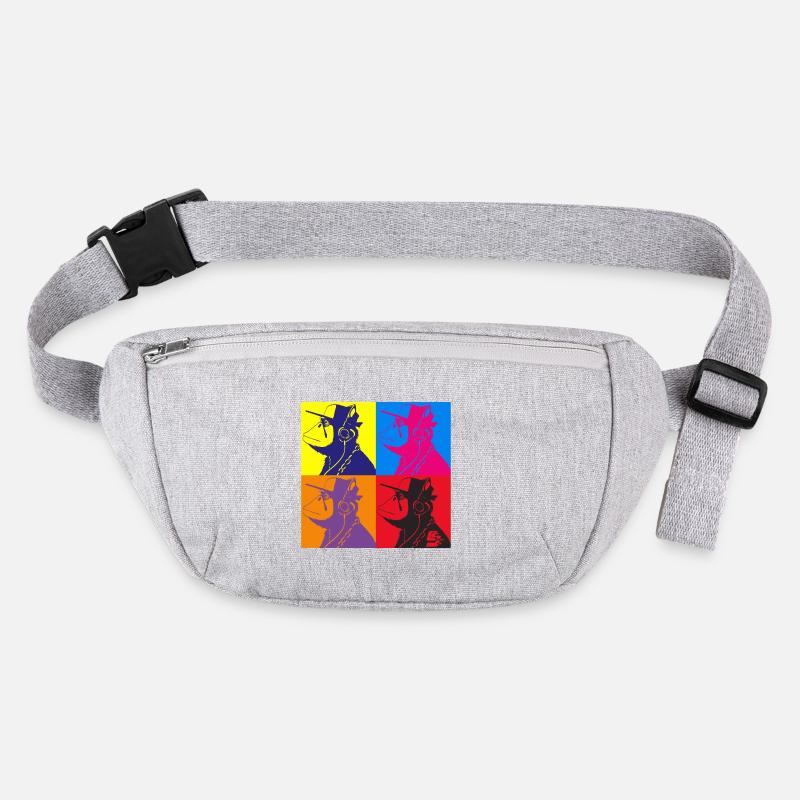 Monkey Warhol by CustomStyle Stanley/Stella recycled Hip Bag 