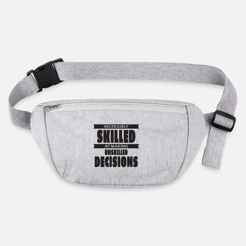 Des décisions incroyablement maladroites Sac banane recyclé Stanley/Stella