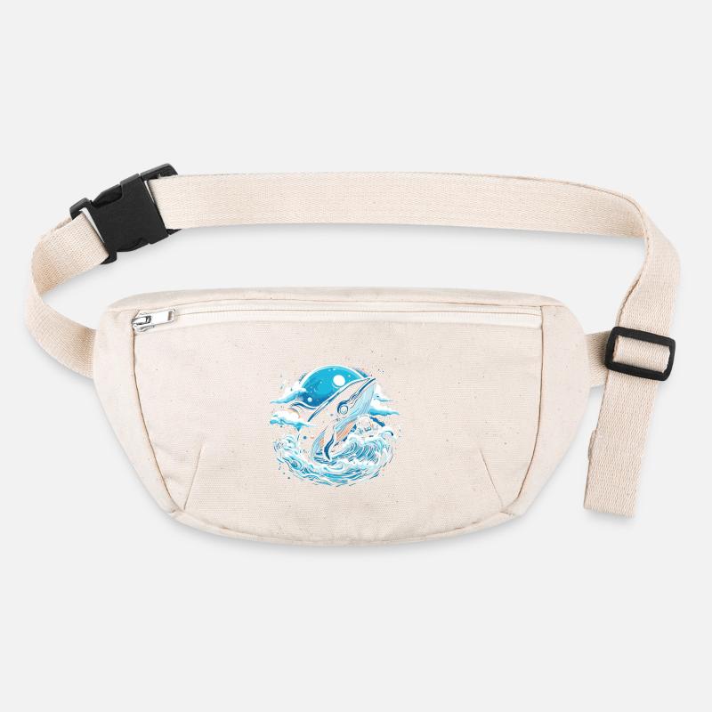 Space Whale Imagination Stanley/Stella recycled Hip Bag 