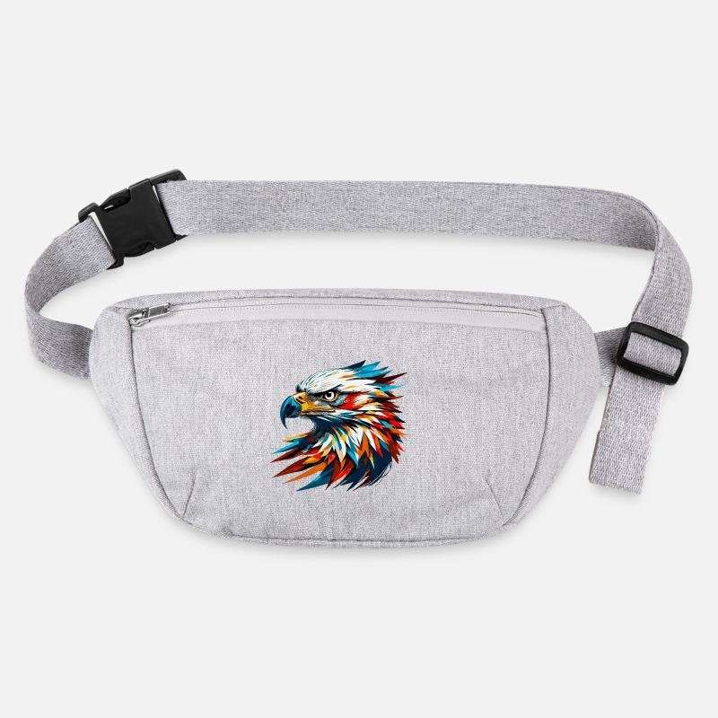 Majestic eagle head! Stanley/Stella recycled Hip Bag 