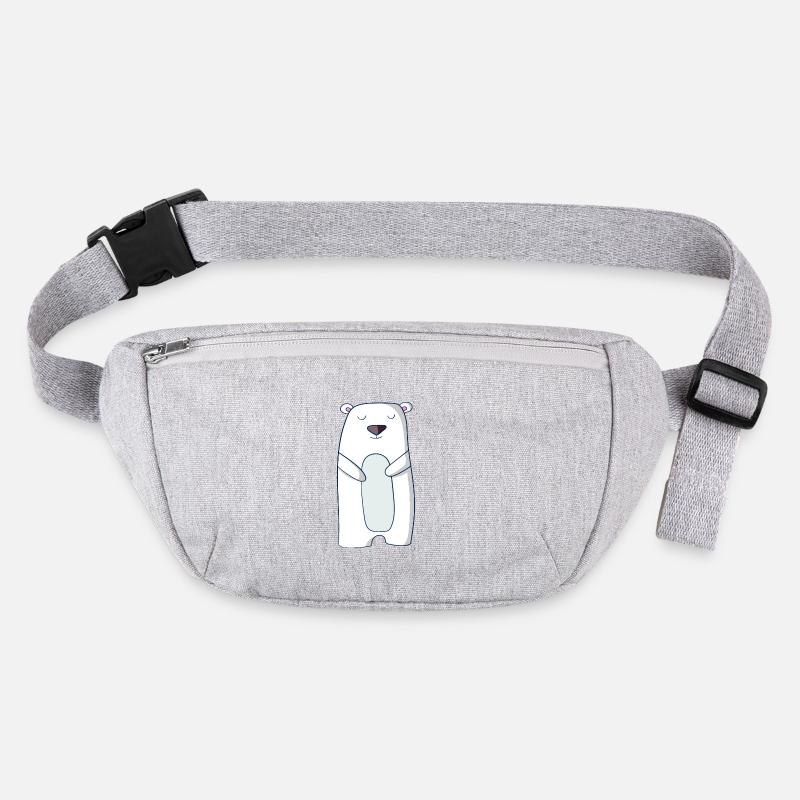 Eisbär Stanley/Stella recycelte Gürteltasche
