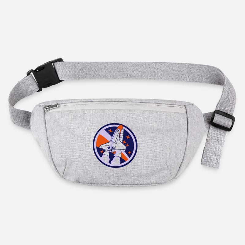 Spaceshuttle start Stanley/Stella recycled Hip Bag 