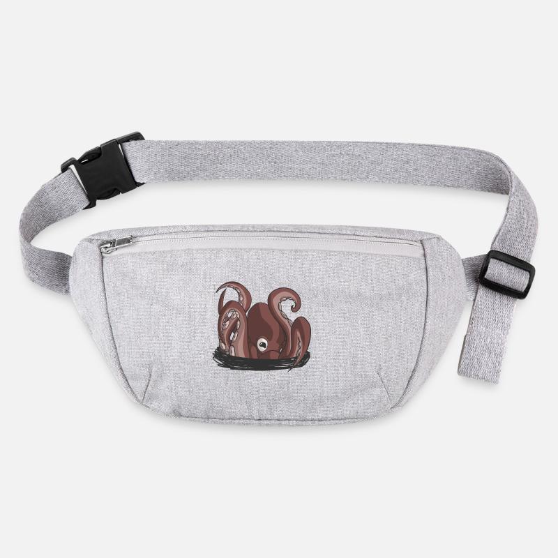 The dawn of the octopus Stanley/Stella recycled Hip Bag 