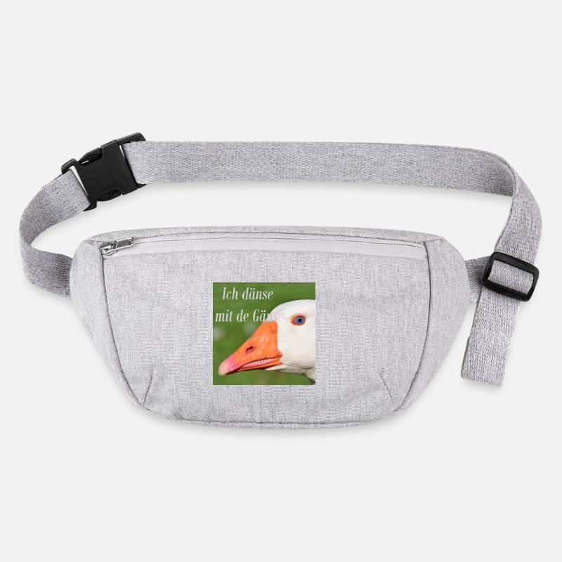 Ich dänse mit de Gänse Stanley/Stella recycelte Gürteltasche
