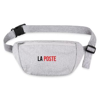 La poste postier livreur livraison - Sac banane recyclé Stanley/Stella - gris chiné - Devant