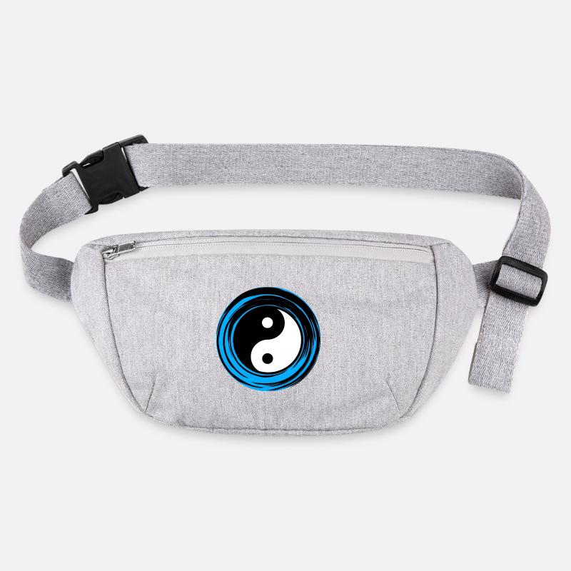 Yin-yang Bleu Sac banane recyclé Stanley/Stella