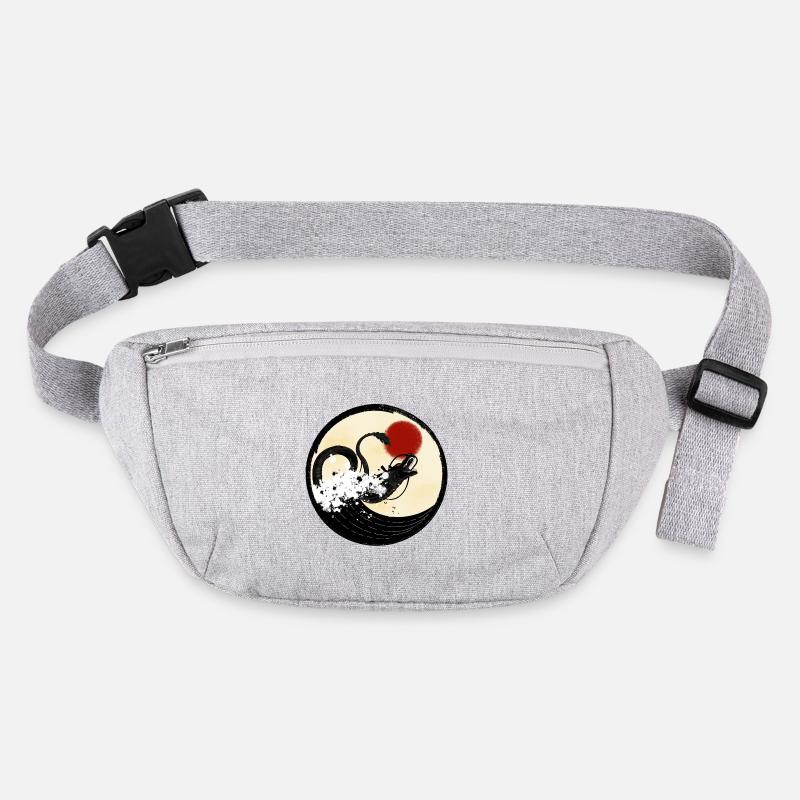 Chinesischer Drache Stanley/Stella recycelte Gürteltasche