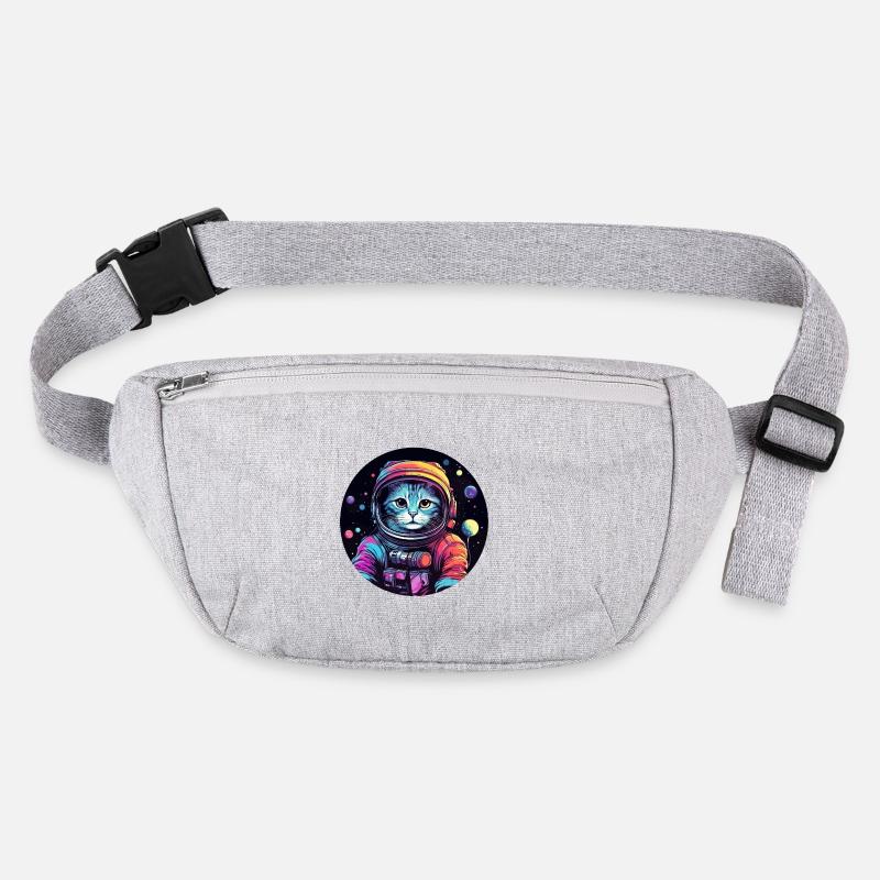 Katze Space Astronaut Stanley/Stella recycelte Gürteltasche