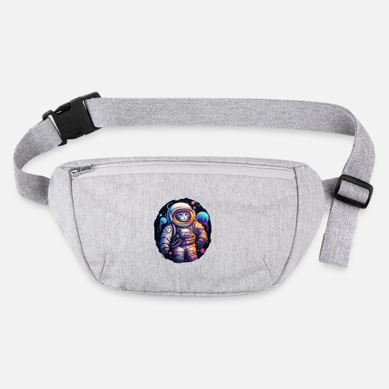 Katze Space Astronaut Universum Stanley/Stella recycelte Gürteltasche
