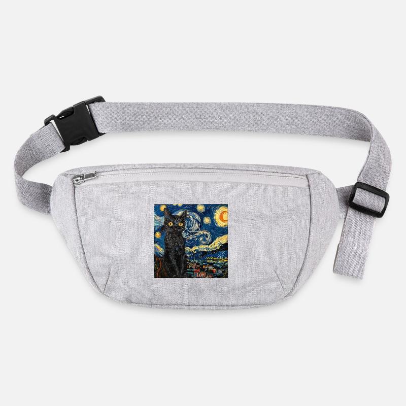 Chat, Motif De Chat Sac banane recyclé Stanley/Stella