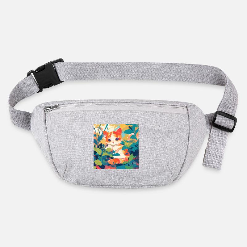 Chat, Motif De Chat Sac banane recyclé Stanley/Stella