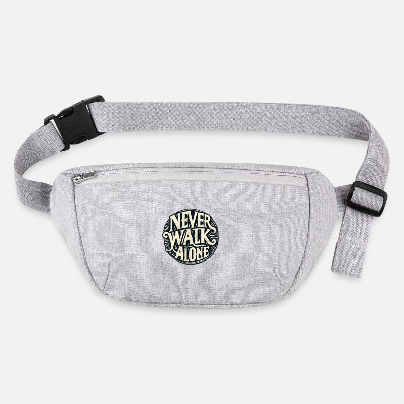 Never walk alone Stanley/Stella recycled Hip Bag 
