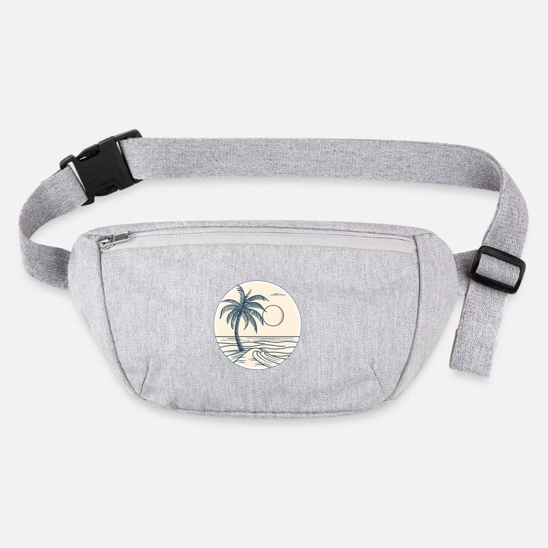 Palm Beach Sunset Stanley/Stella recycled Hip Bag 