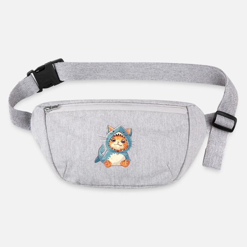 Mignon costume de requin chat Sac banane recyclé Stanley/Stella