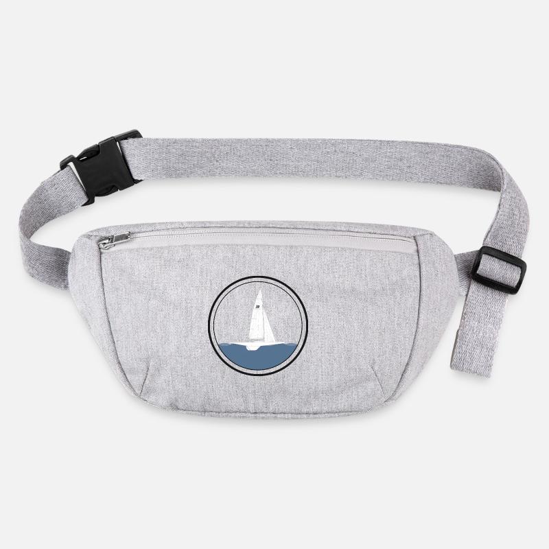 Sailboat 30s Archipelago Cruiser Stanley/Stella recycled Hip Bag 