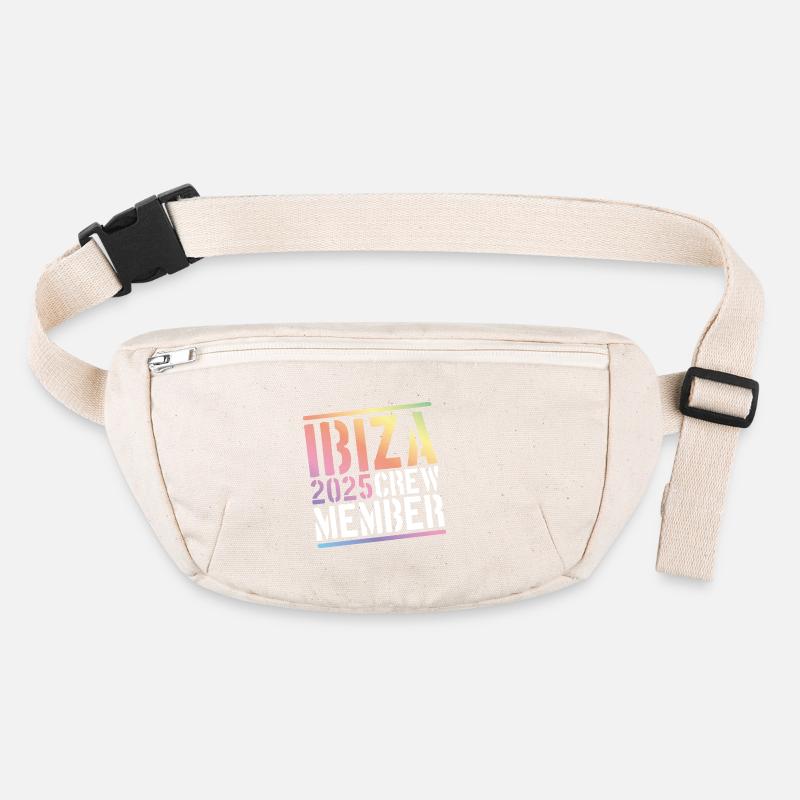 Ibiza 2025 Crew Coloré Sac banane recyclé Stanley/Stella