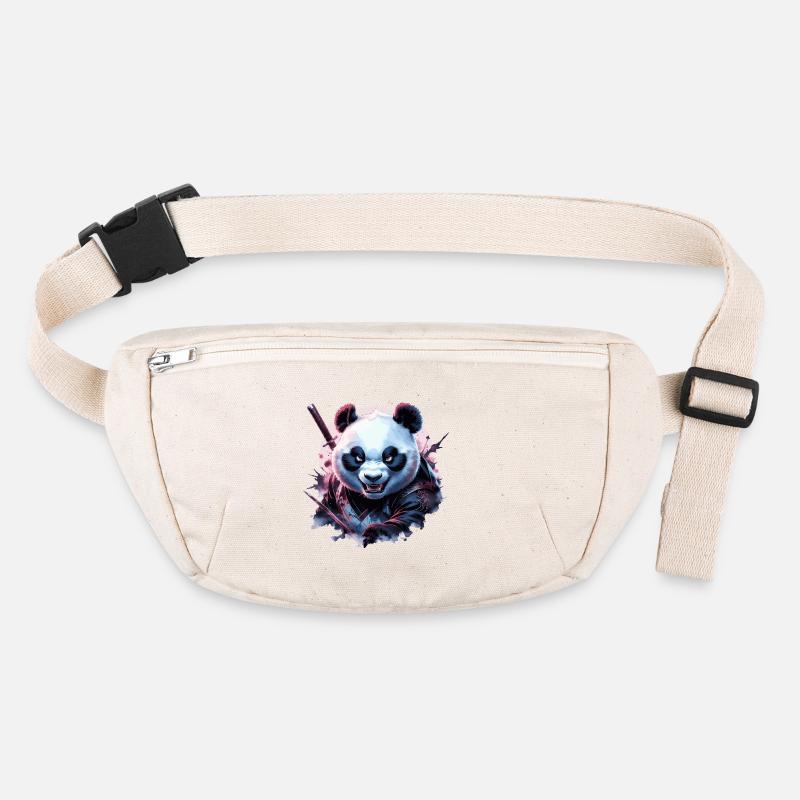 Evil Ninja Panda Stanley/Stella recycled Hip Bag 