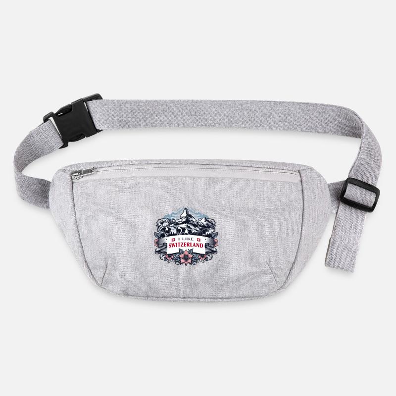 J’AIME LA SUISSE Sac banane recyclé Stanley/Stella