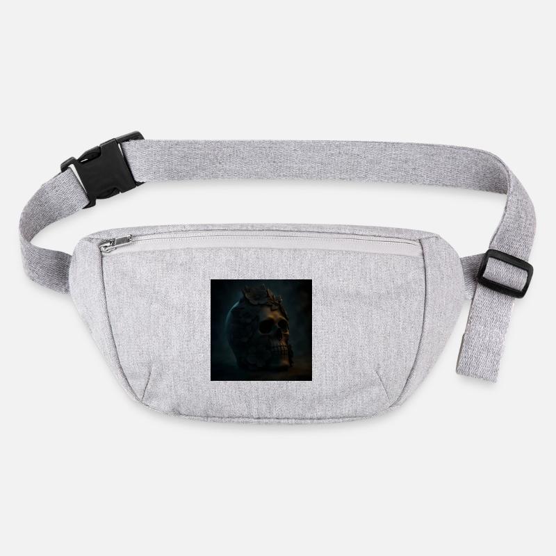 Halloween Pumpkin Skeleton Costume Gift Stanley/Stella recycled Hip Bag 