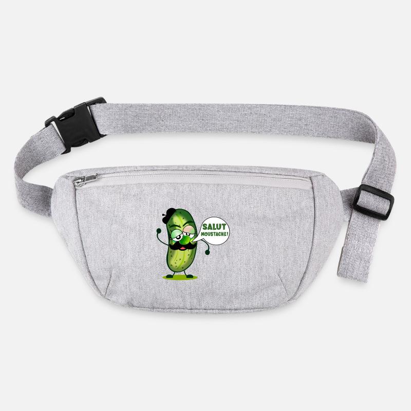 SALUT MOUSTACHE CORNICHONS Sac banane recyclé Stanley/Stella