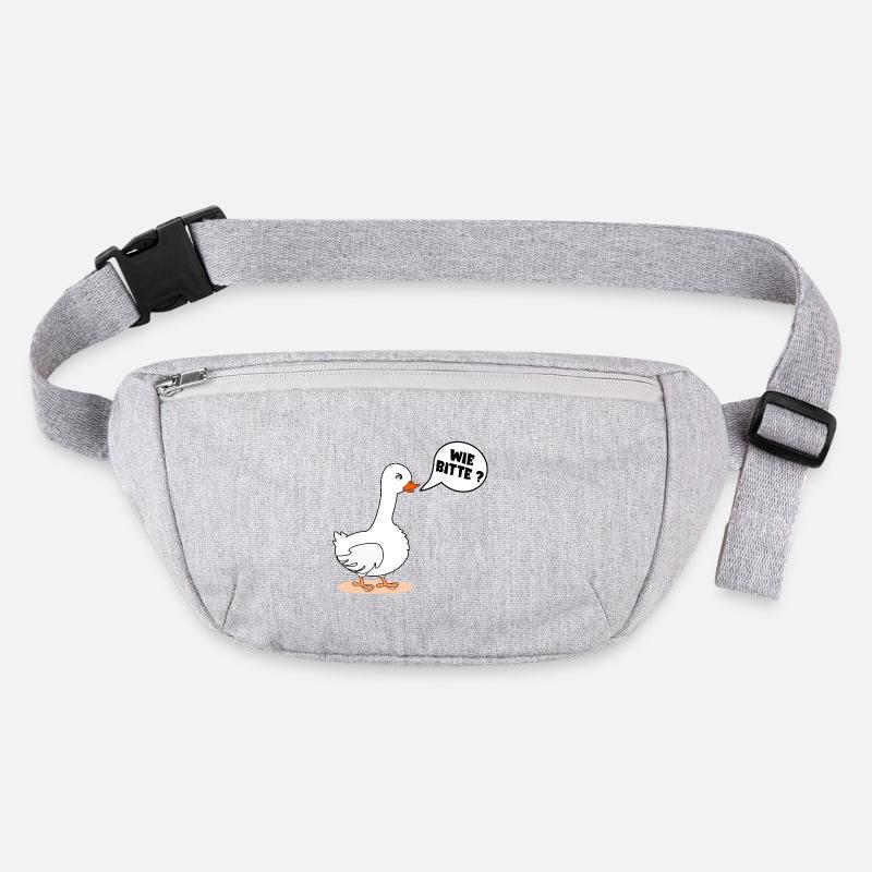 SELBSTBEWUSSTSEIN GANS WIE BITTE Stanley/Stella recycelte Gürteltasche