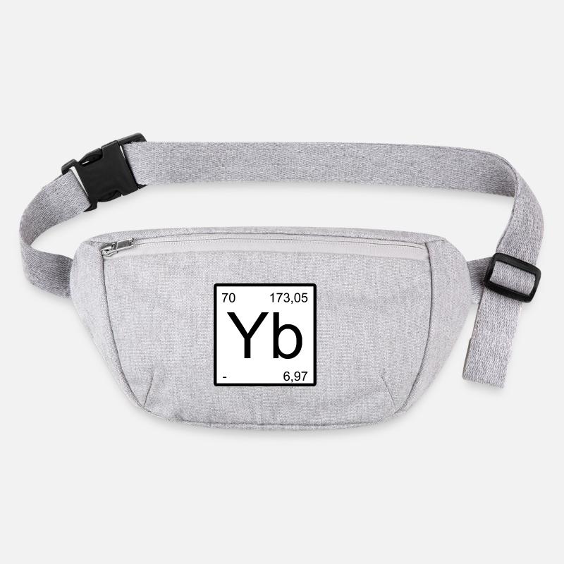 Ytterbium Element Symbol Minimal Print Stanley/Stella recycled Hip Bag 