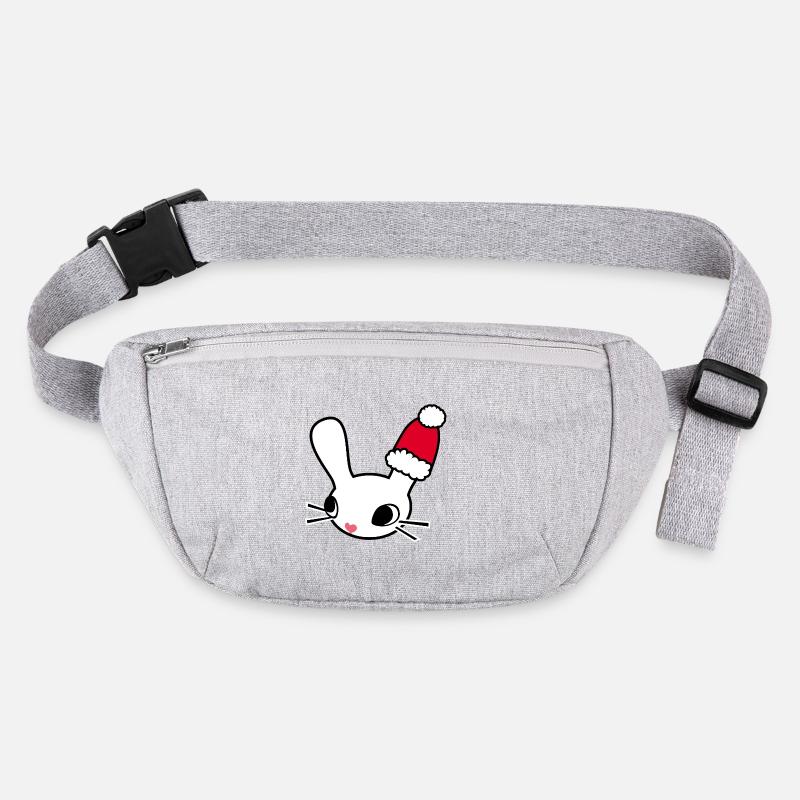 Tête de lapin du Père Noël Sac banane recyclé Stanley/Stella