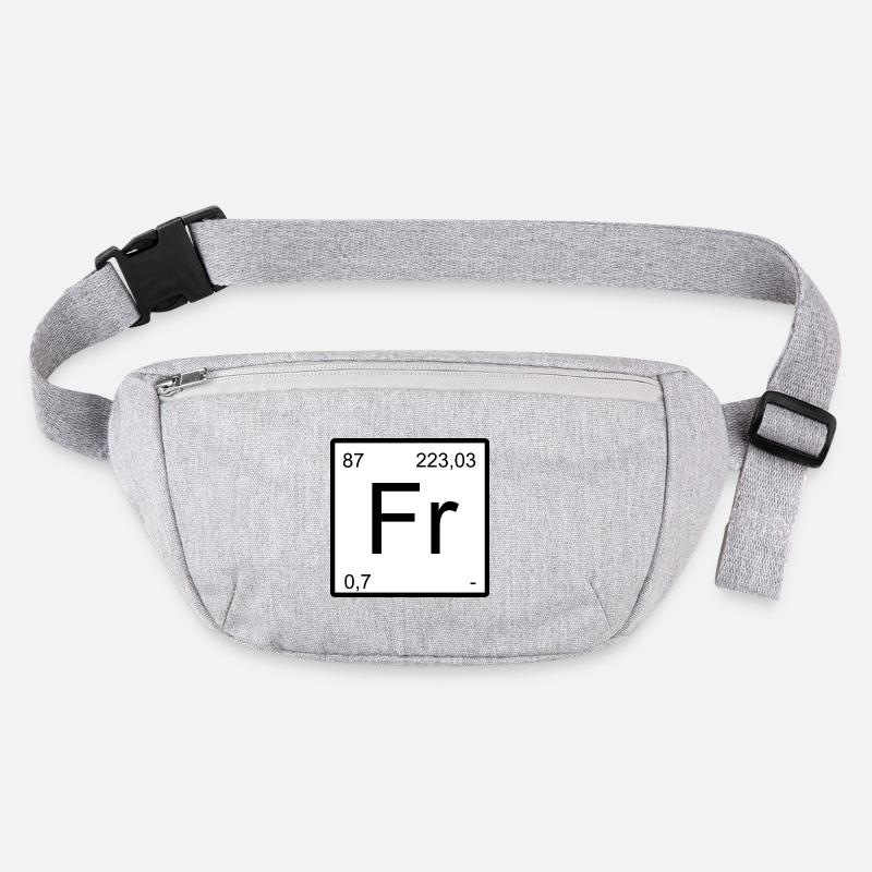 Conception des éléments de francium avec nombres de période Sac banane recyclé Stanley/Stella