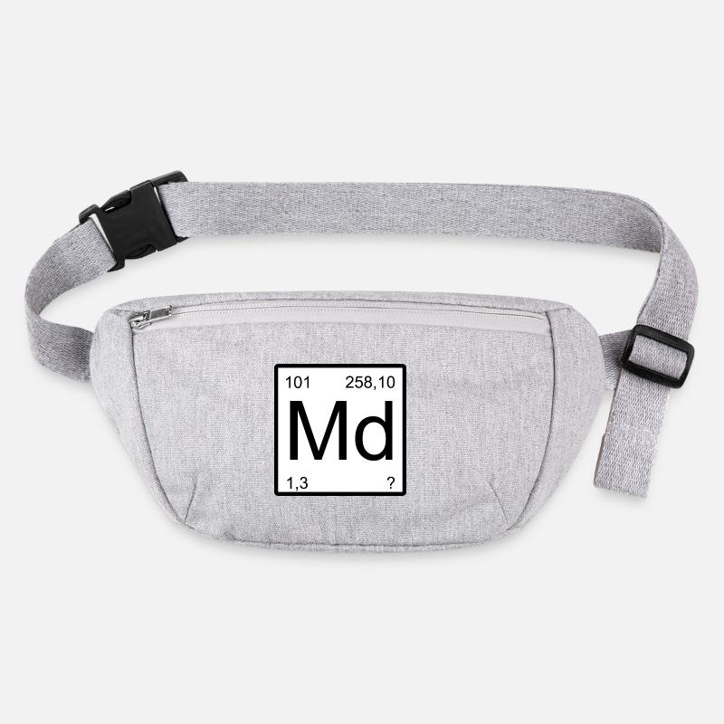 Md Mendelevium Element Monogram Stanley/Stella recycelte Gürteltasche