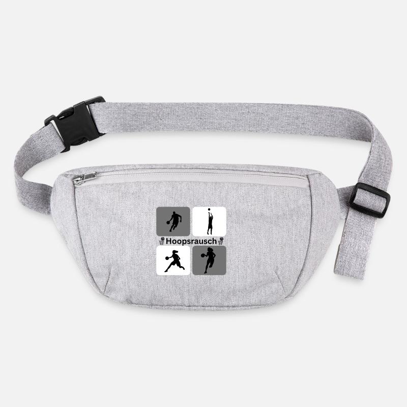 Basketball Silhouettes Dynamics Stanley/Stella recycled Hip Bag 