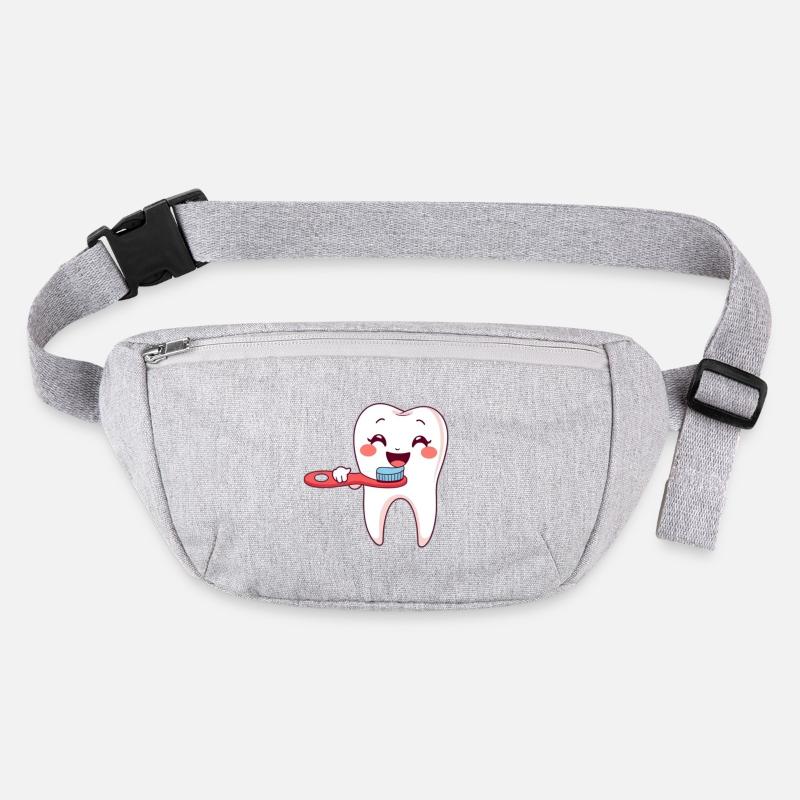 Tooth, Teeth, Dentist Stanley/Stella recycled Hip Bag 