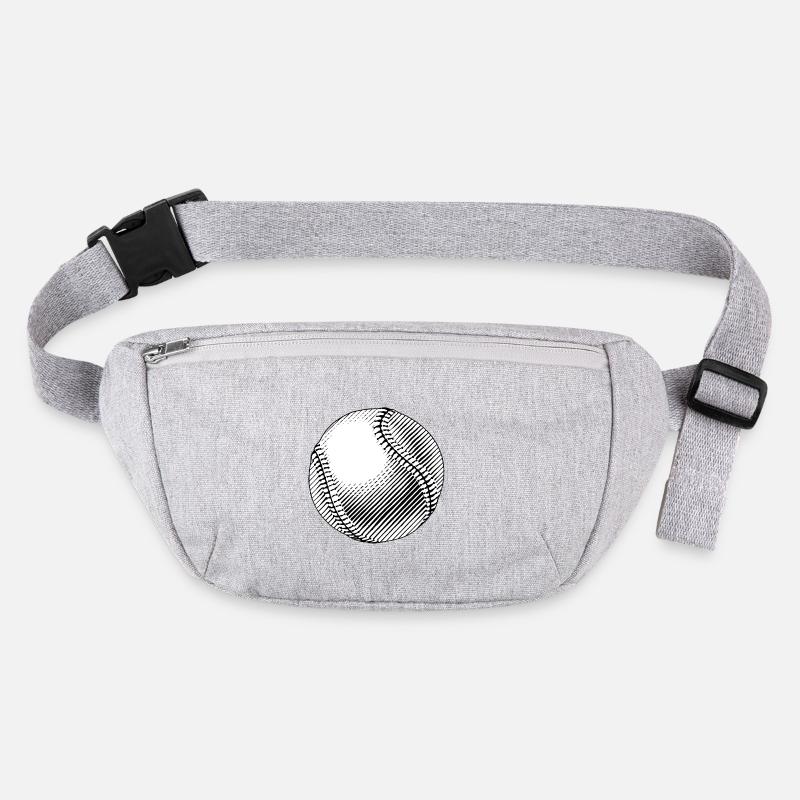 Balle Baseball Gravée Linéaire Sac banane recyclé Stanley/Stella