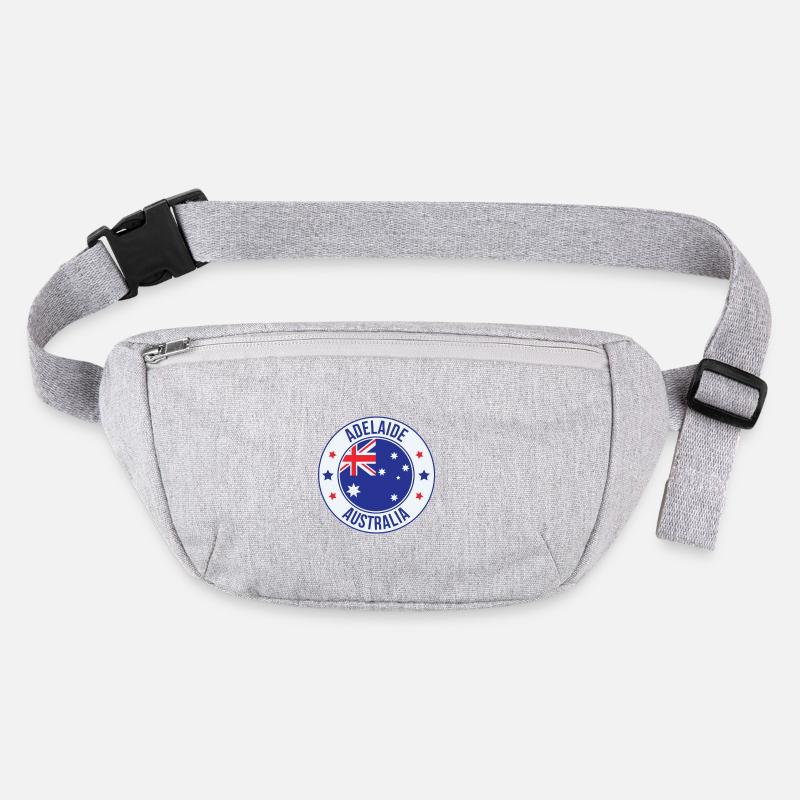 Adelaide Australien Runde Emblem Stanley/Stella recycelte Gürteltasche