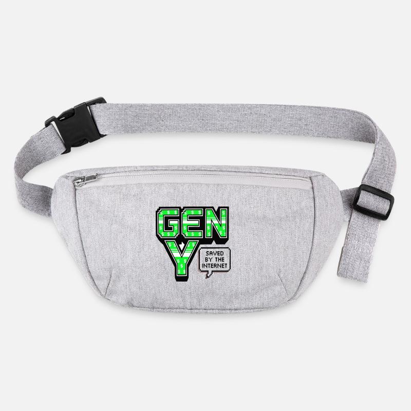 Génération Y, génération Y, Chemise Millennials, sweat à capuche Sac banane recyclé Stanley/Stella