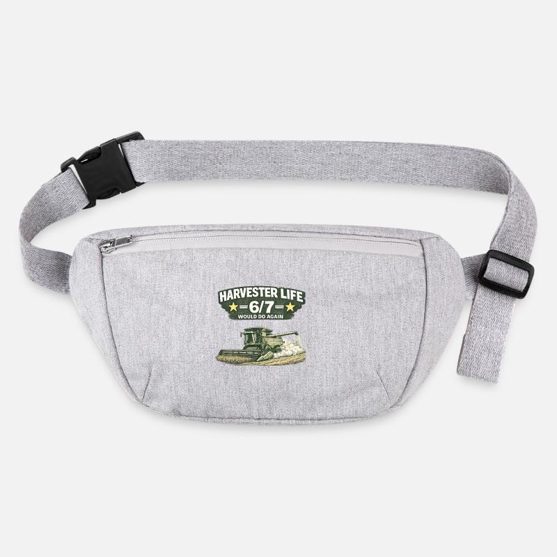 Moissonneuse vie 6/7 « Moissonneuse-batteuse » Sac banane recyclé Stanley/Stella