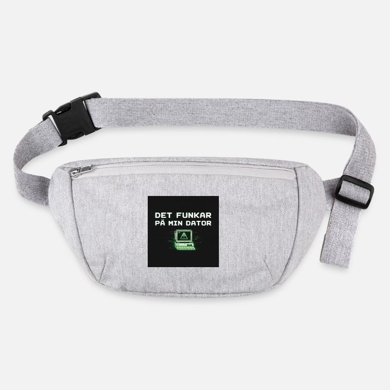 Ça développe l’humour – ça marche sur mon ordinateur Sac banane recyclé Stanley/Stella