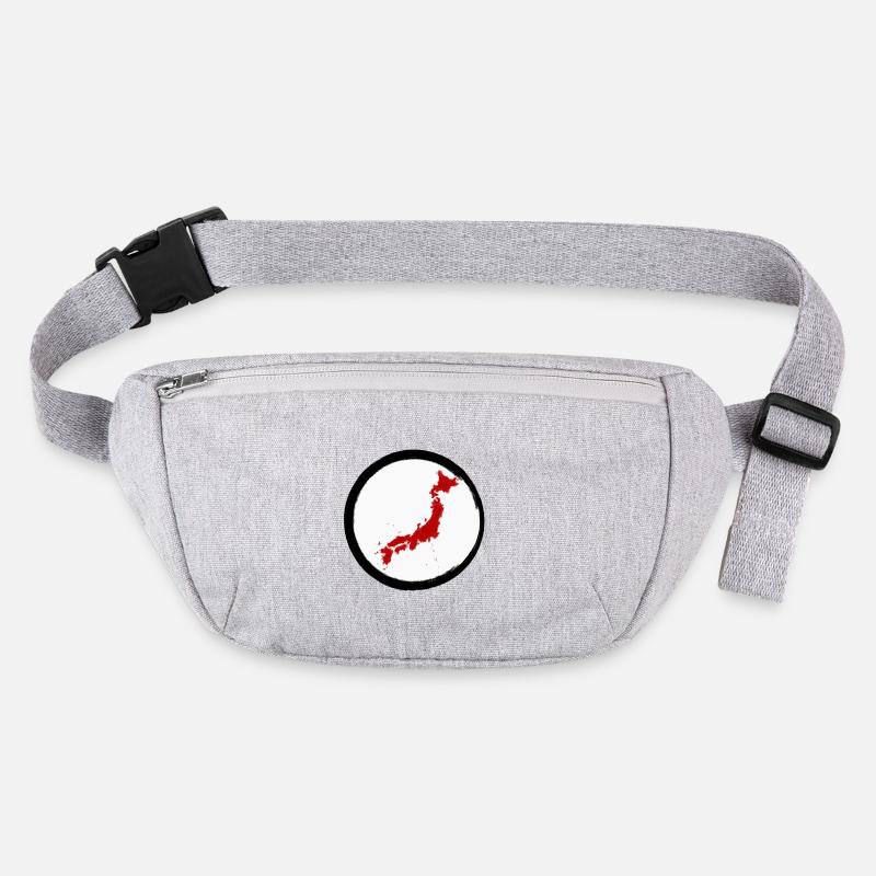 Japan Wall Map Stanley/Stella recycled Hip Bag 