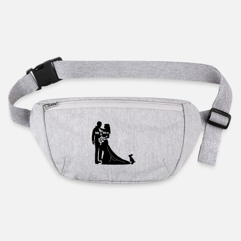brautpaar mit hase Stanley/Stella recycelte Gürteltasche
