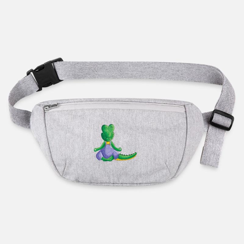 Crocodile méditant Sac banane recyclé Stanley/Stella