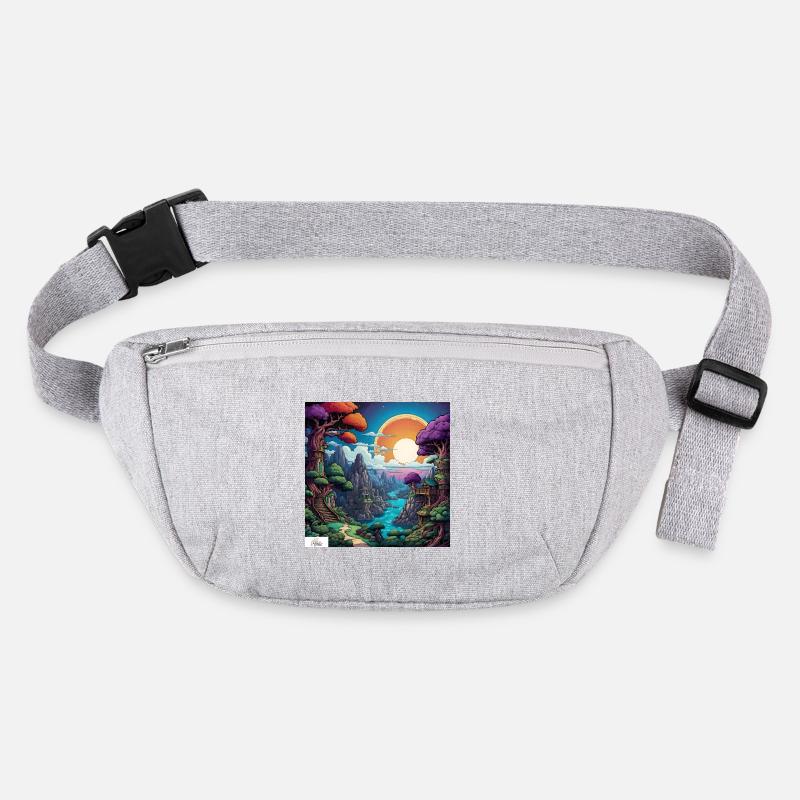 Comic world dreamscape Stanley/Stella recycled Hip Bag 