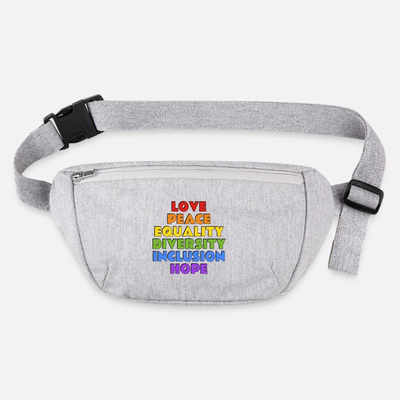 LGBTQ-Pride-Werte Stanley/Stella recycelte Gürteltasche