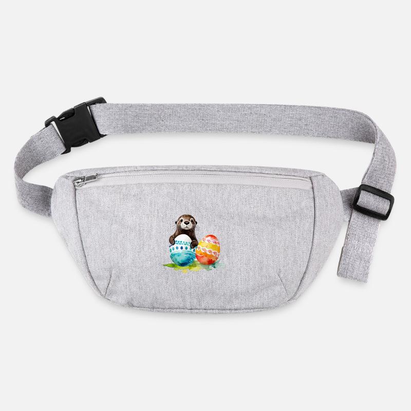 Otter Easter Watercolor Stanley/Stella recycled Hip Bag 