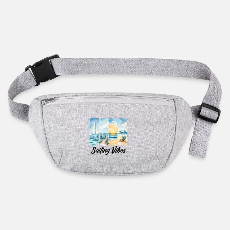 Sailing Vibes – Feel the Ocean Stanley/Stella recycled Hip Bag 
