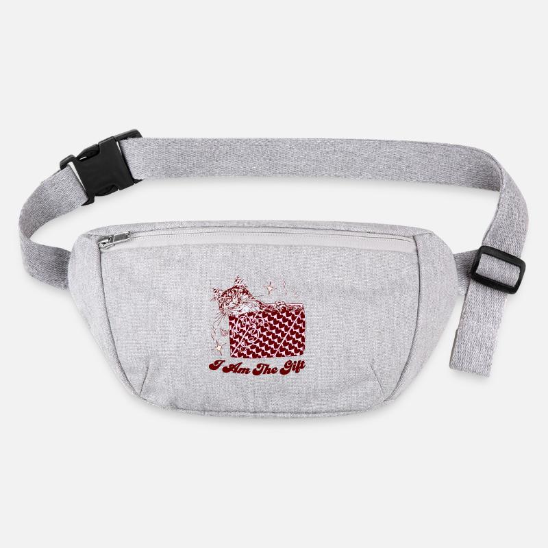 ICH BIN DAS GESCHENK Stanley/Stella recycelte Gürteltasche