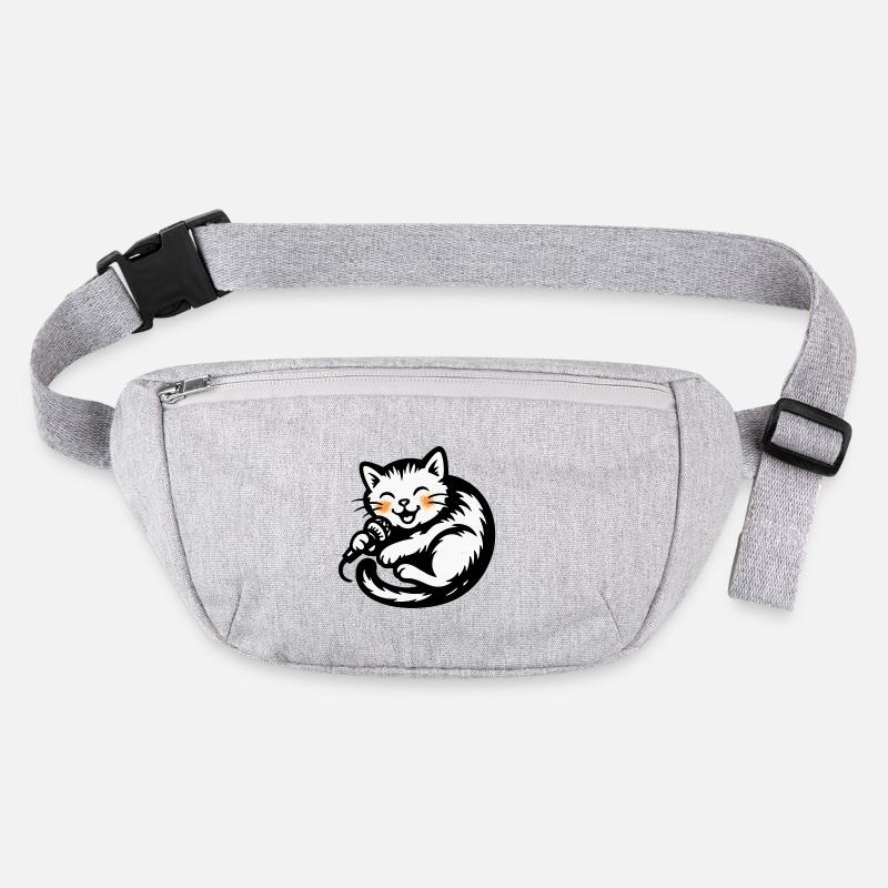 Katzensänger mit Mikro Stanley/Stella recycelte Gürteltasche