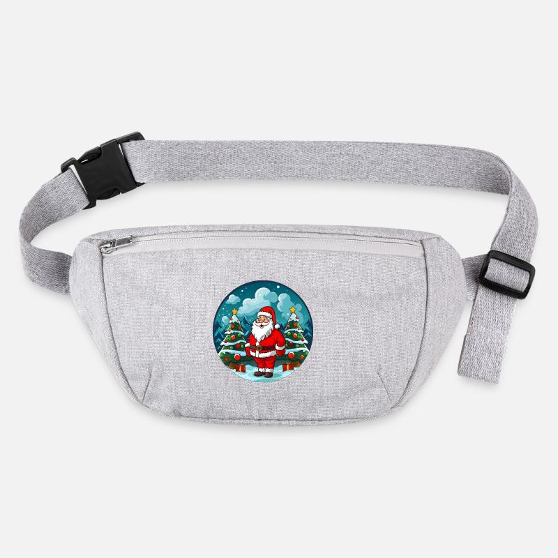 Süsser Weihnachtsmann Stanley/Stella recycelte Gürteltasche