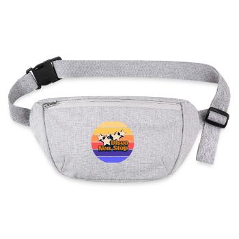 Disco non stop ! Non stop disco - Sac banane recyclé Stanley/Stella - gris chiné - Devant