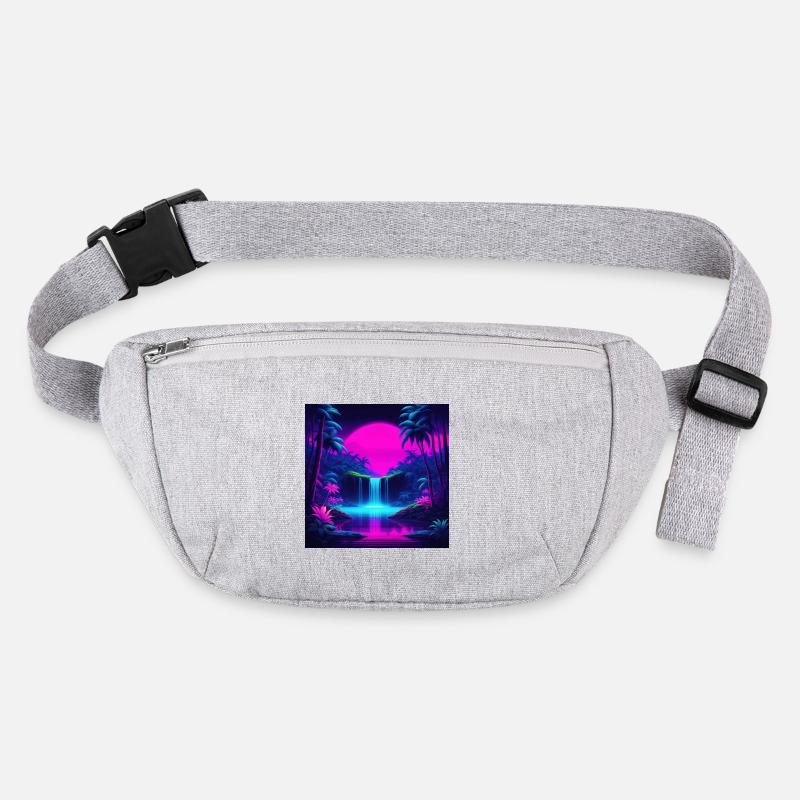 Neon Waterfall Stanley/Stella recycled Hip Bag 