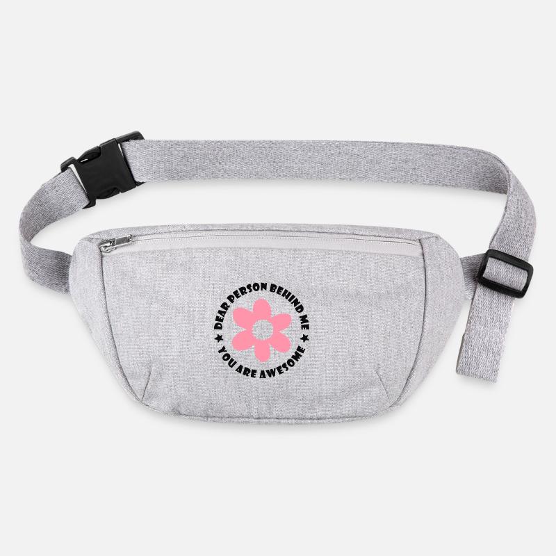 Chère personne derrière moi, tu es géniale Sac banane recyclé Stanley/Stella
