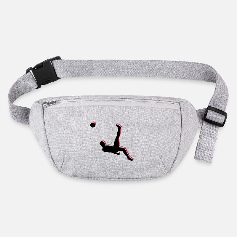 Soccer Overhead Kick Sports Stanley/Stella recycled Hip Bag 